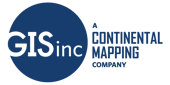 GISinc - A Continental Mapping Company Logo - Final - CMYK - Blue